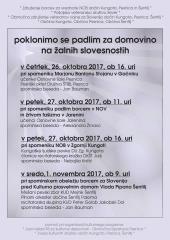 KOMEMORACIJE – POKLON PADLIM ZA DOMOVINO